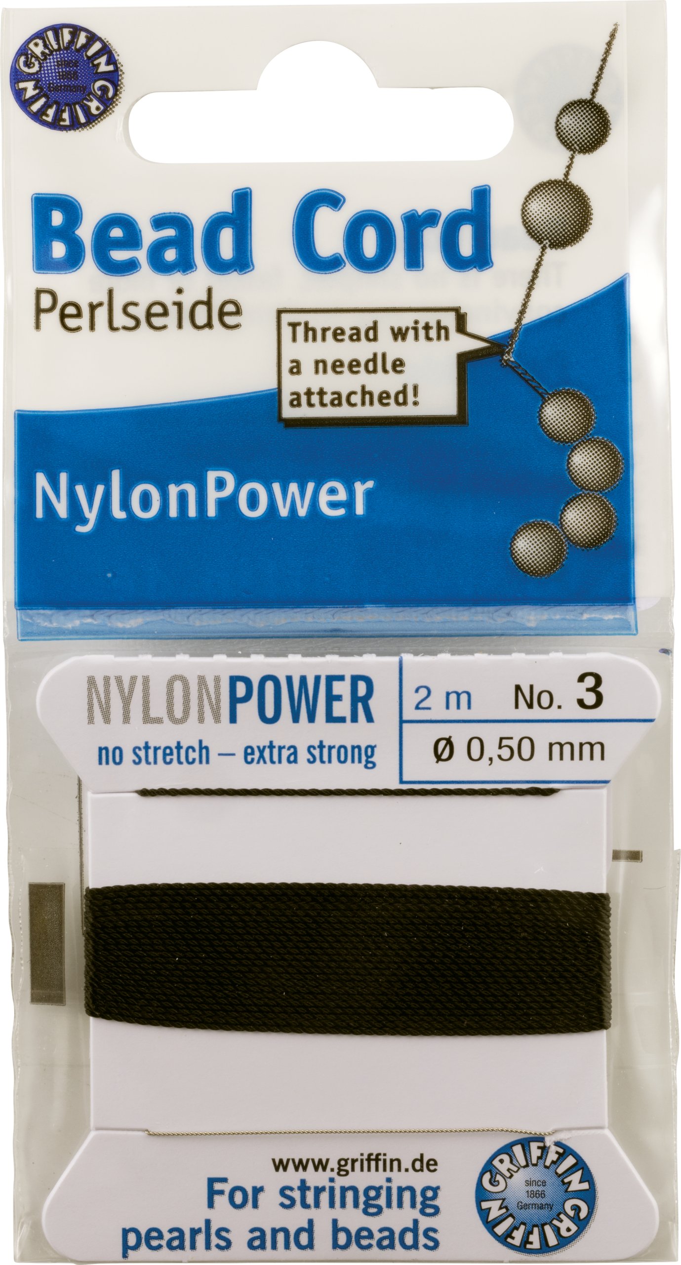Griffin NylonPower Carded Bead Cord
