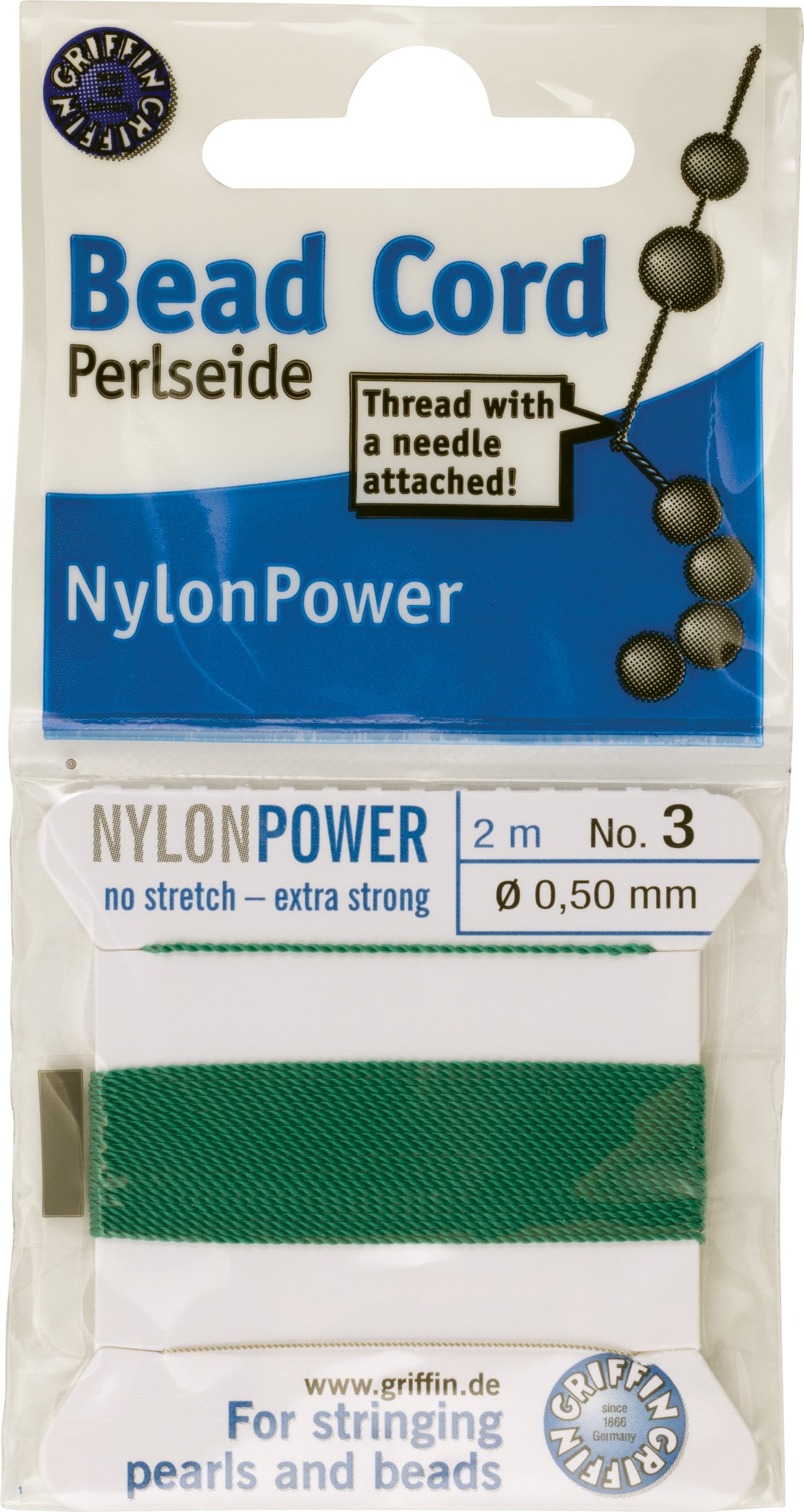 Griffin NylonPower Carded Bead Cord
