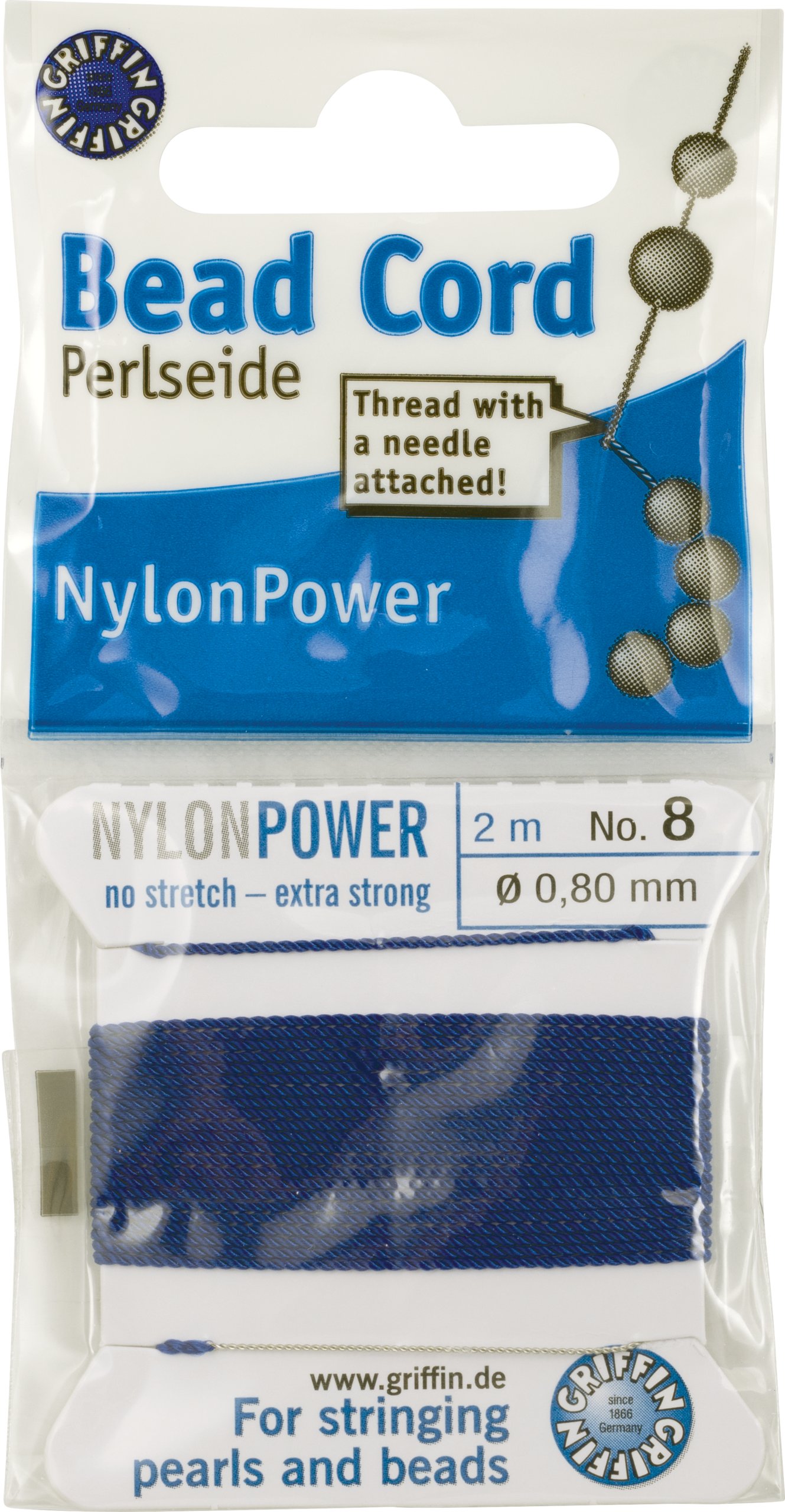 Griffin NylonPower Carded Bead Cord
