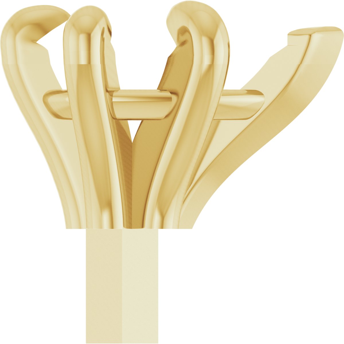 Pre-Notched Claw-Prong Peg Setting