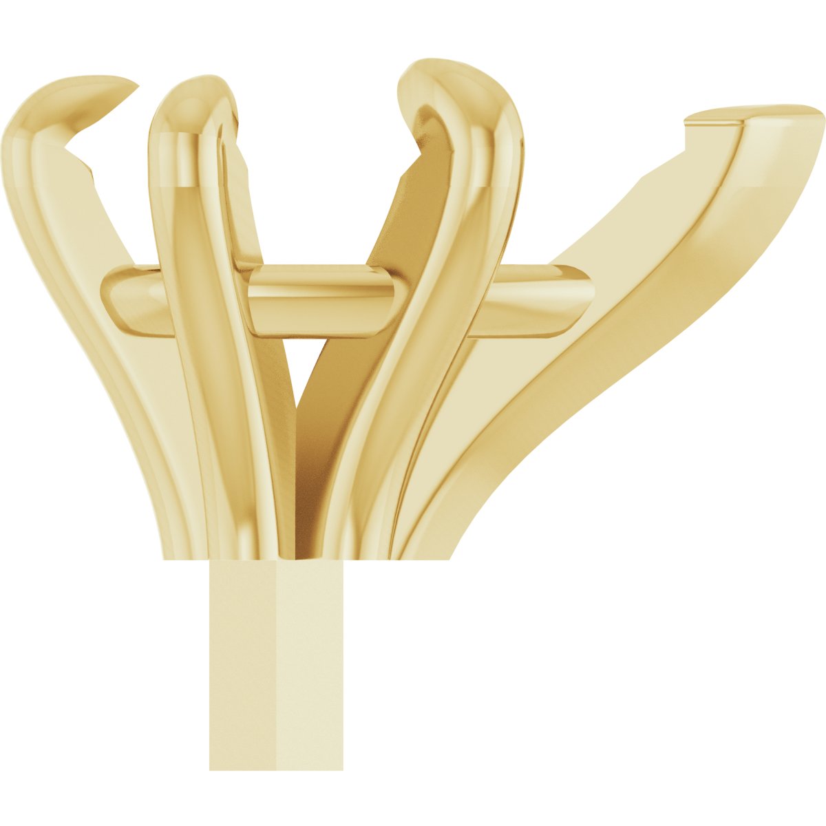 Pre-Notched Claw-Prong Peg Setting