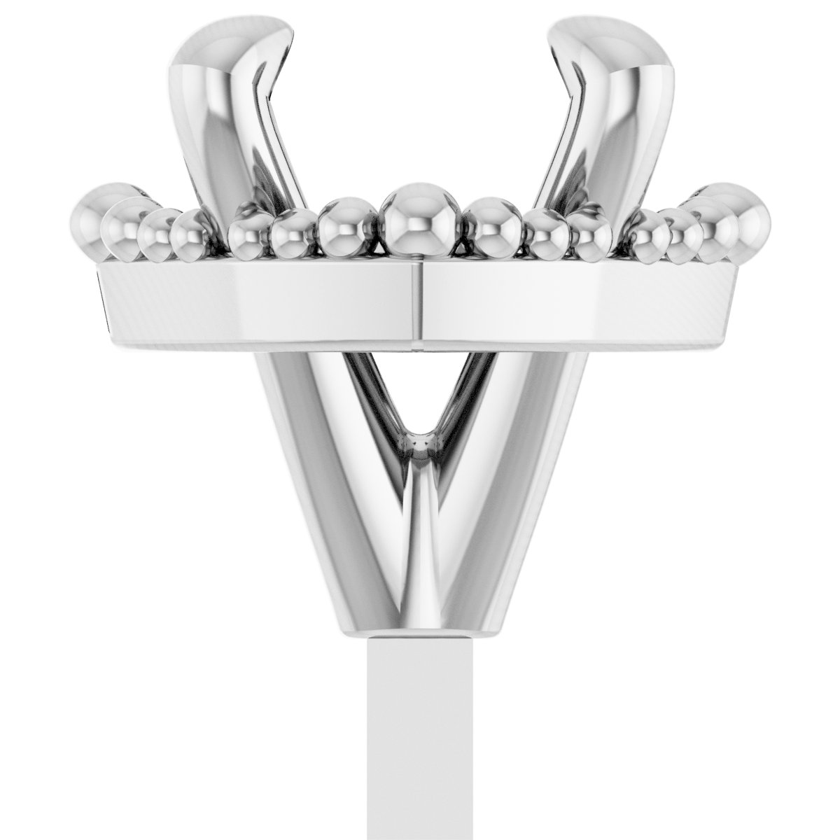 4-Prong Pre-Notched Claw Peg Setting