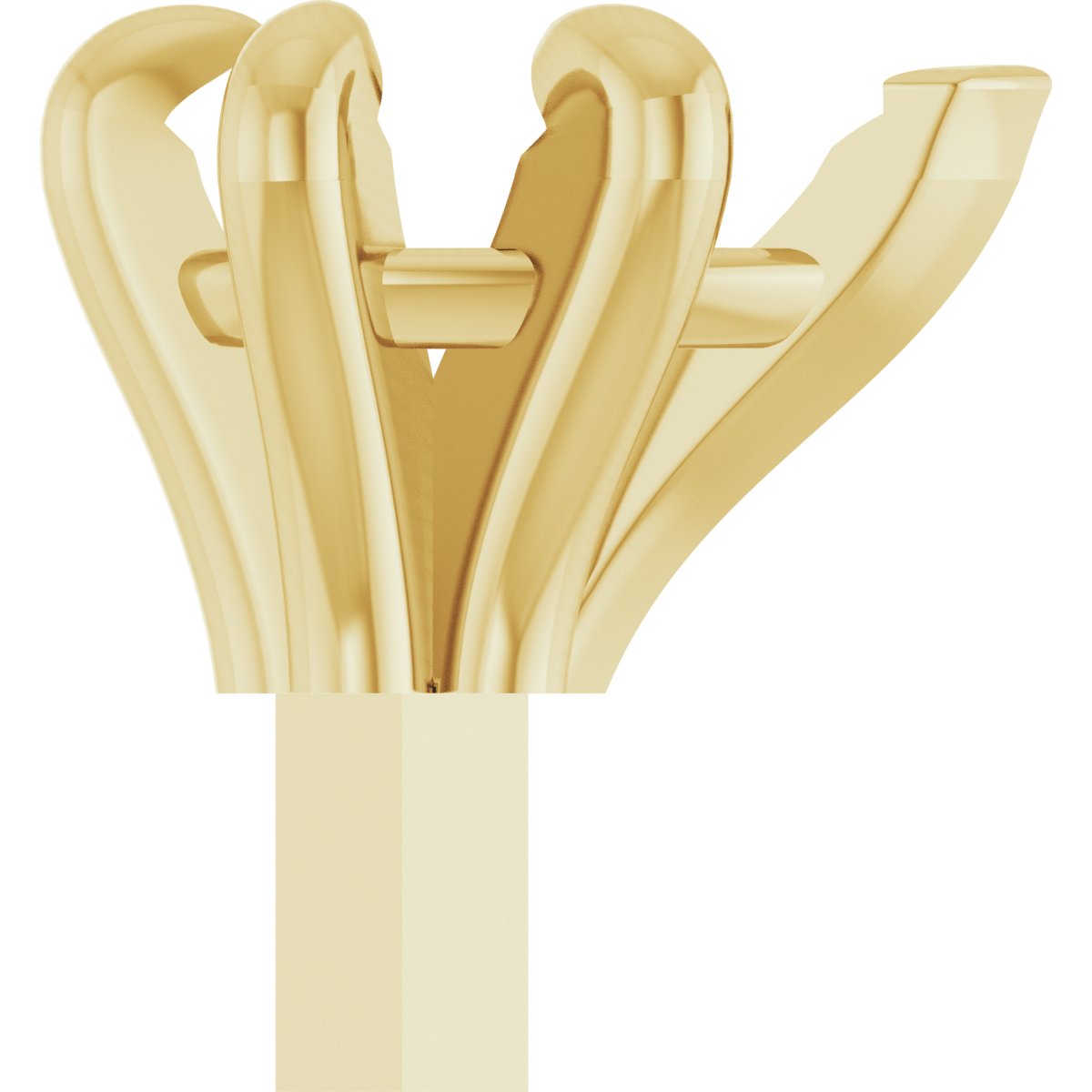Pre-Notched Claw-Prong Peg Setting