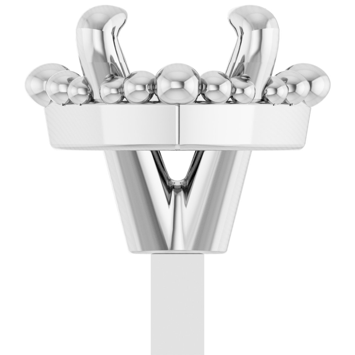 4-Prong Pre-Notched Claw Peg Setting