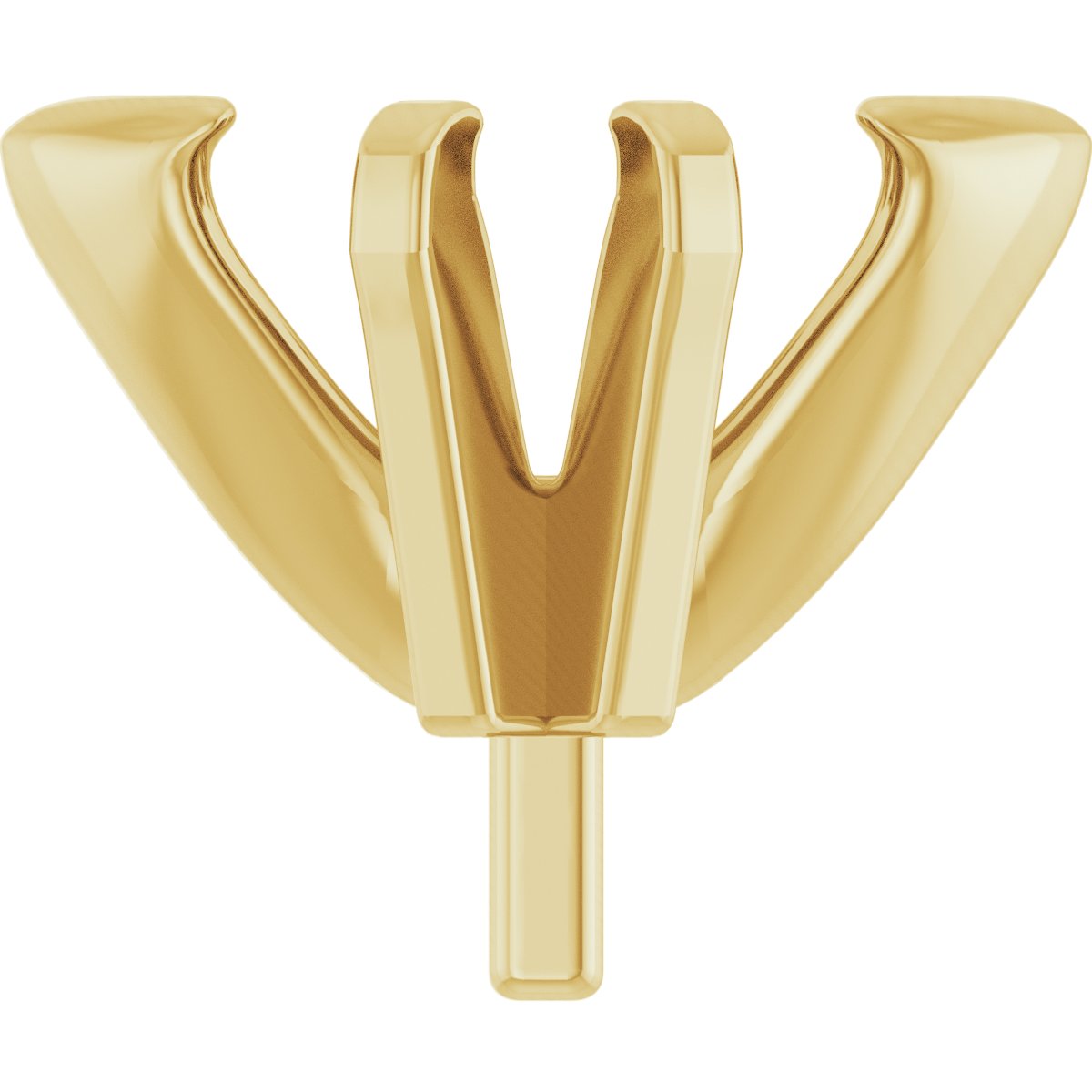 Marquise 6-Prong V-End Peg Setting