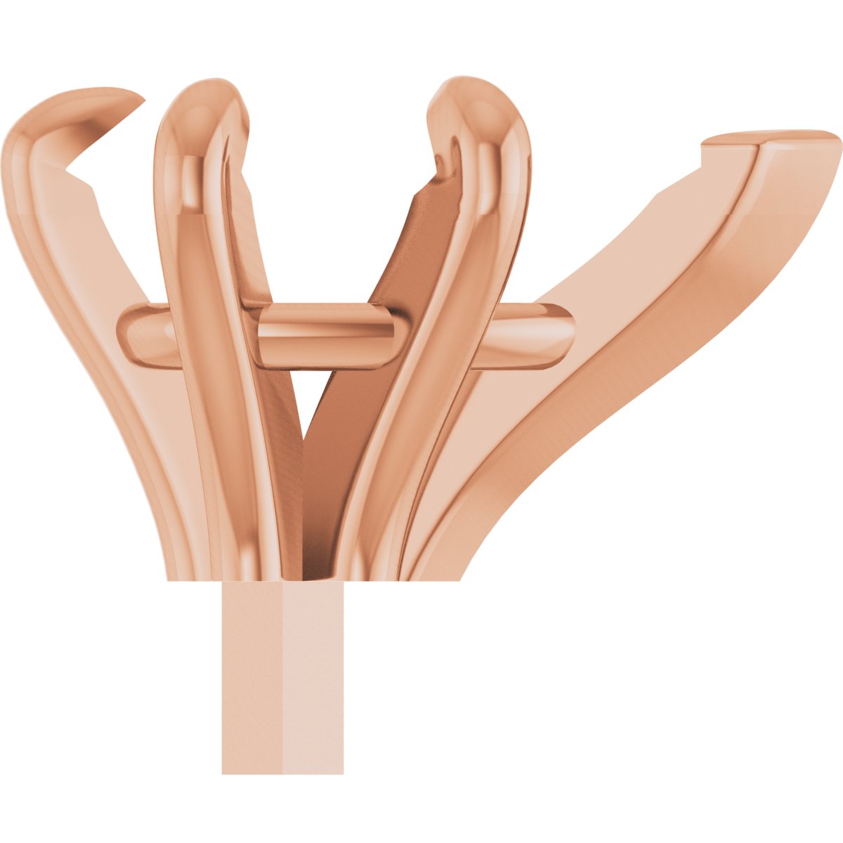 Pre-Notched Claw-Prong Peg Setting