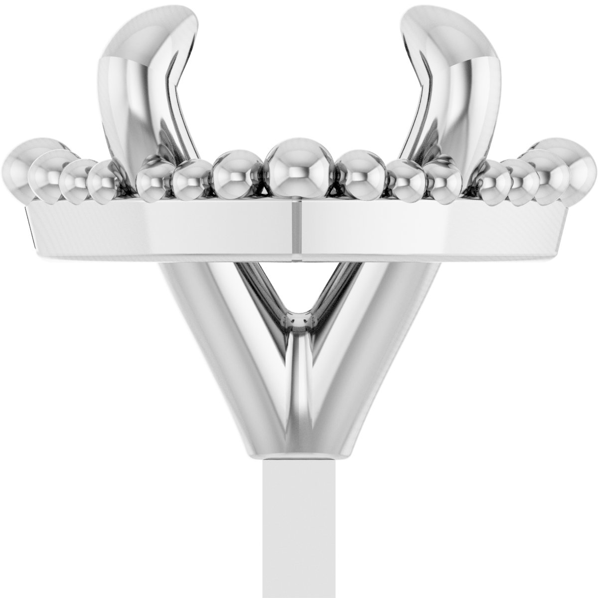 4-Prong Pre-Notched Claw Peg Setting
