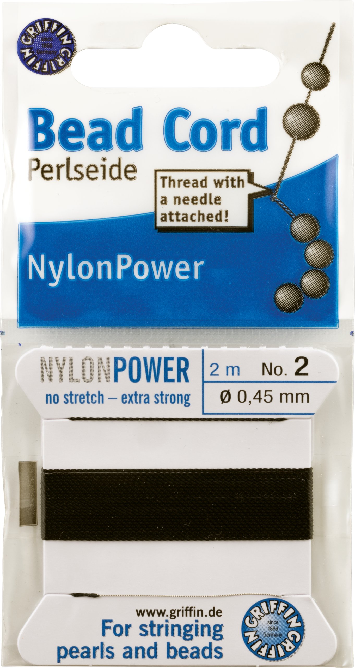 Griffin NylonPower Carded Bead Cord