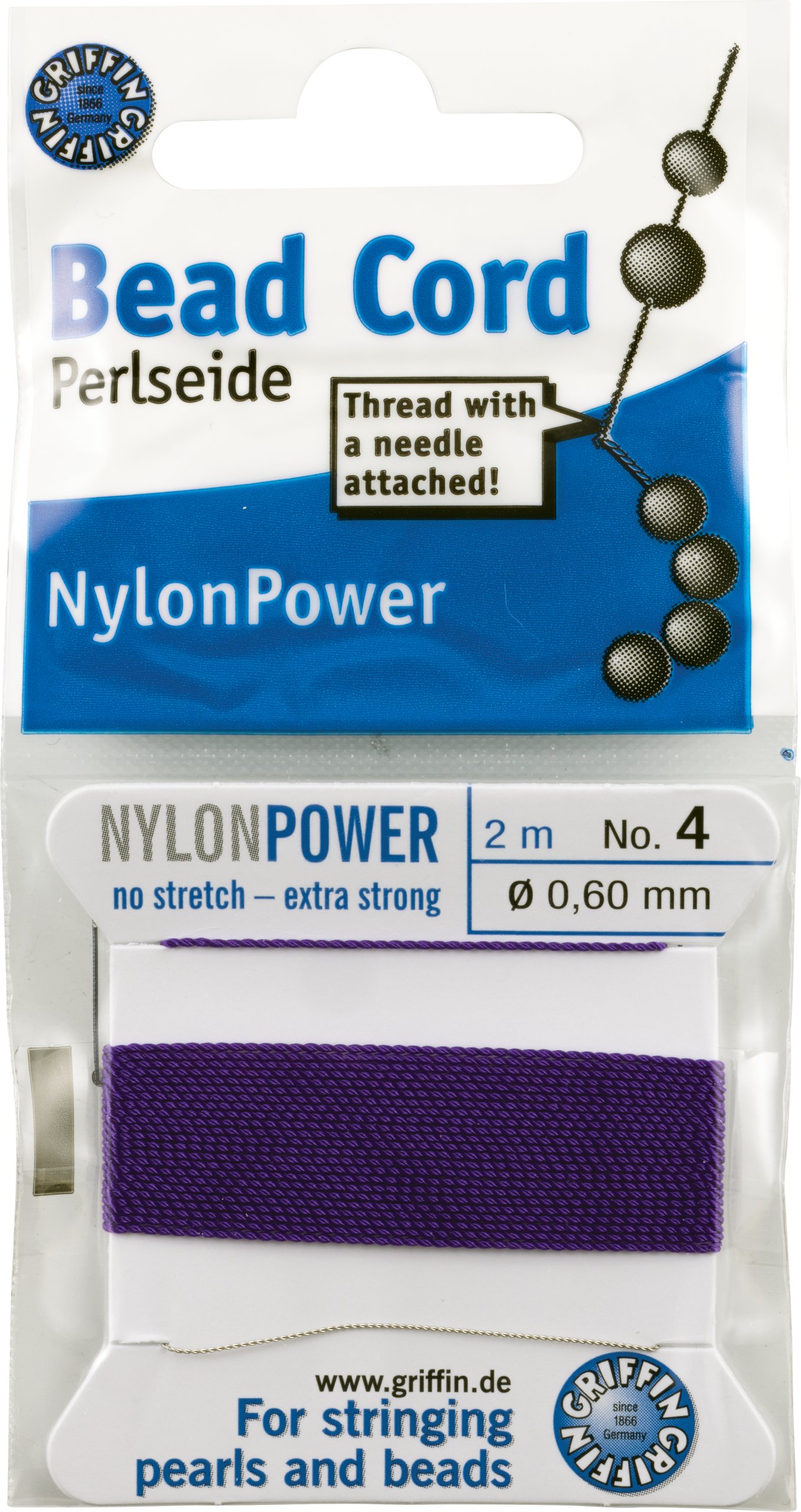 Griffin NylonPower Carded Bead Cord