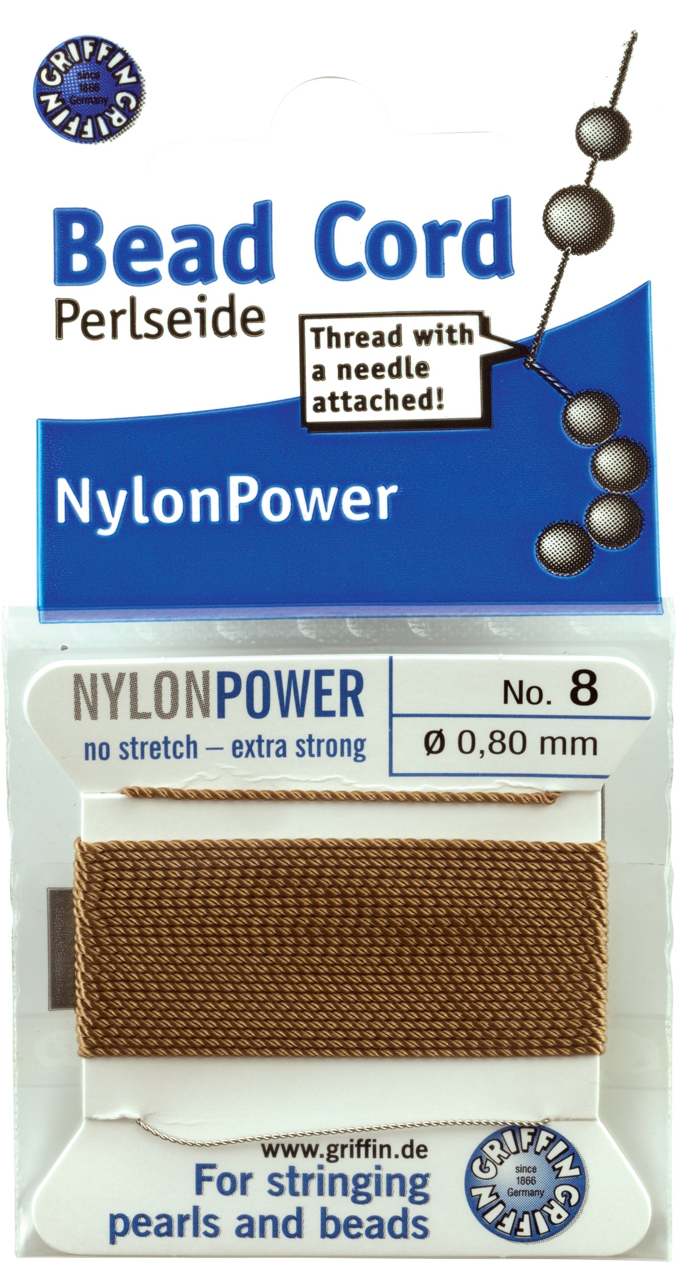 Griffin NylonPower Carded Bead Cord
