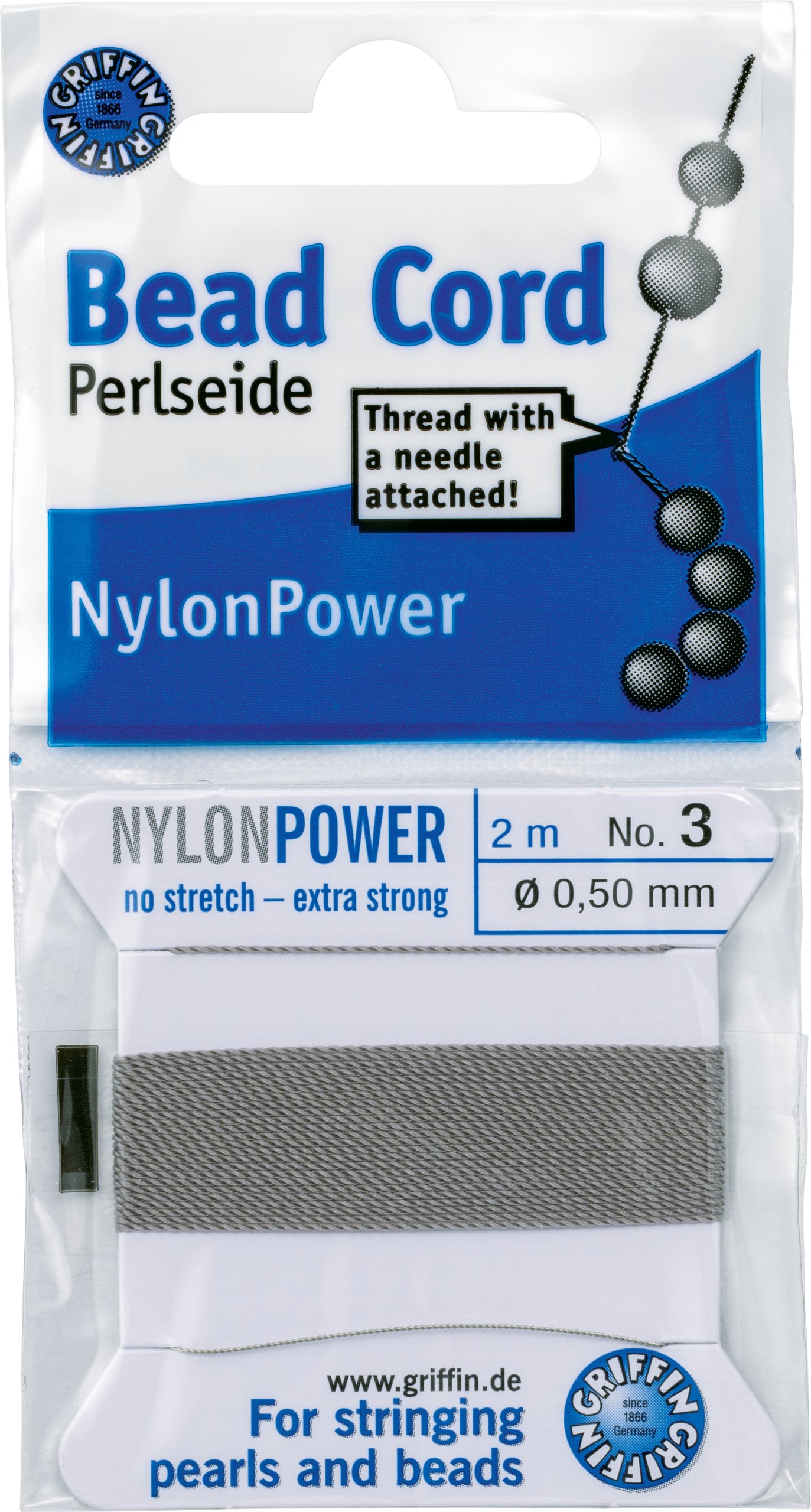 Griffin NylonPower Carded Bead Cord