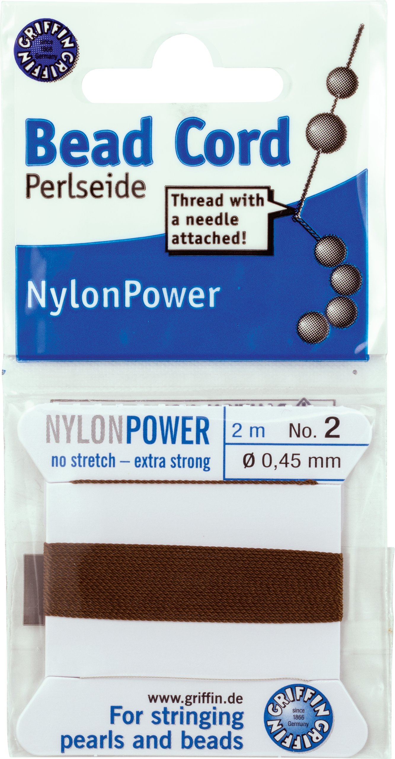Griffin NylonPower Carded Bead Cord