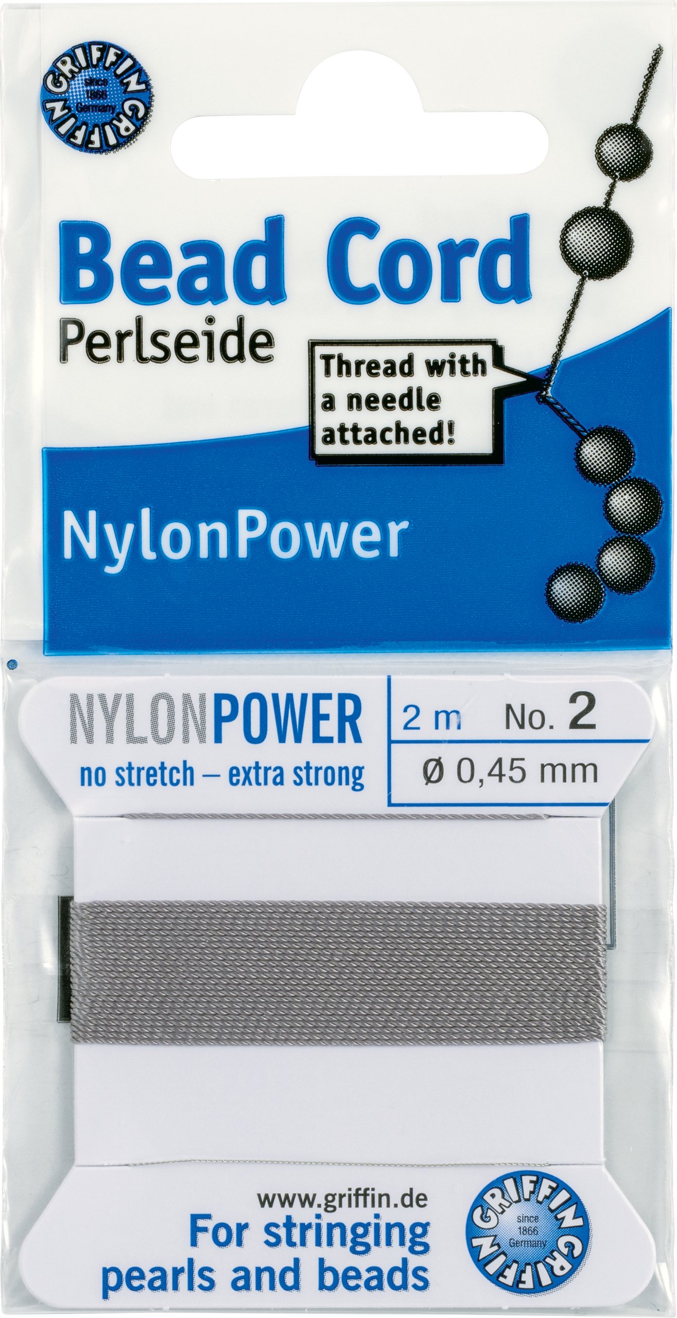 Griffin NylonPower Carded Bead Cord
