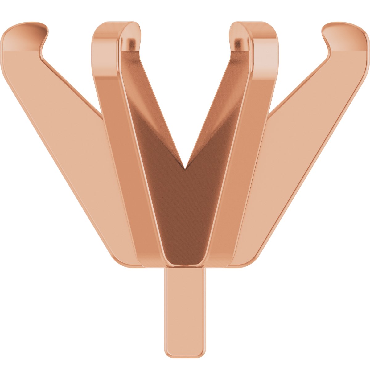 Oval 6-Prong Peg Setting