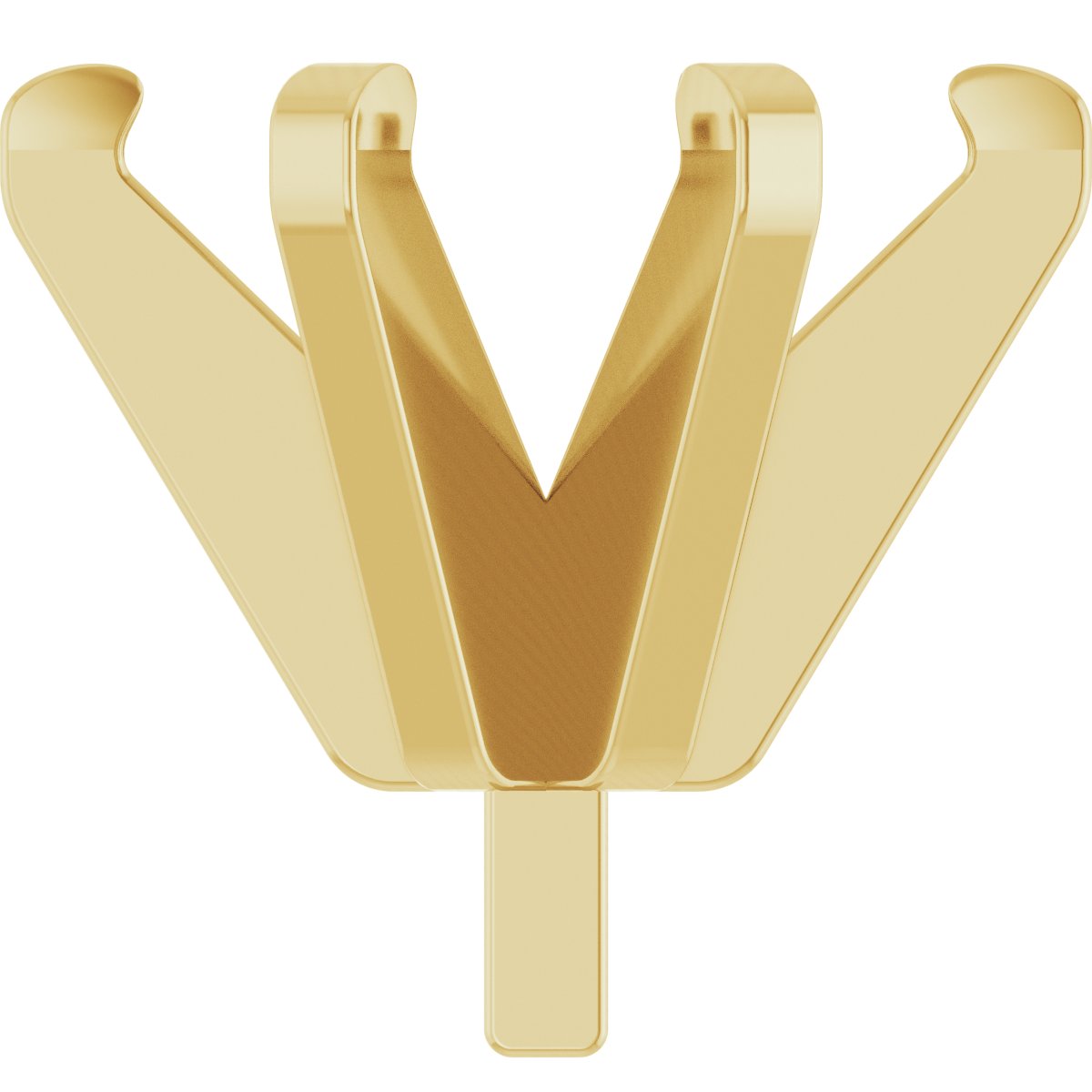 Oval 6-Prong Peg Setting