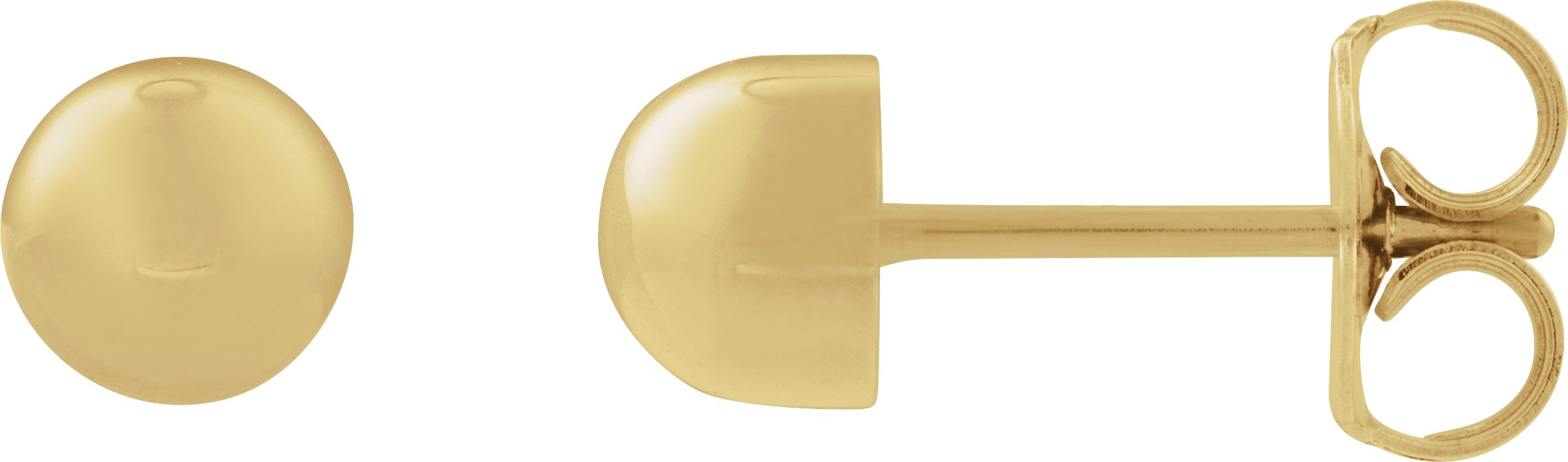 Dome Stud Earrings