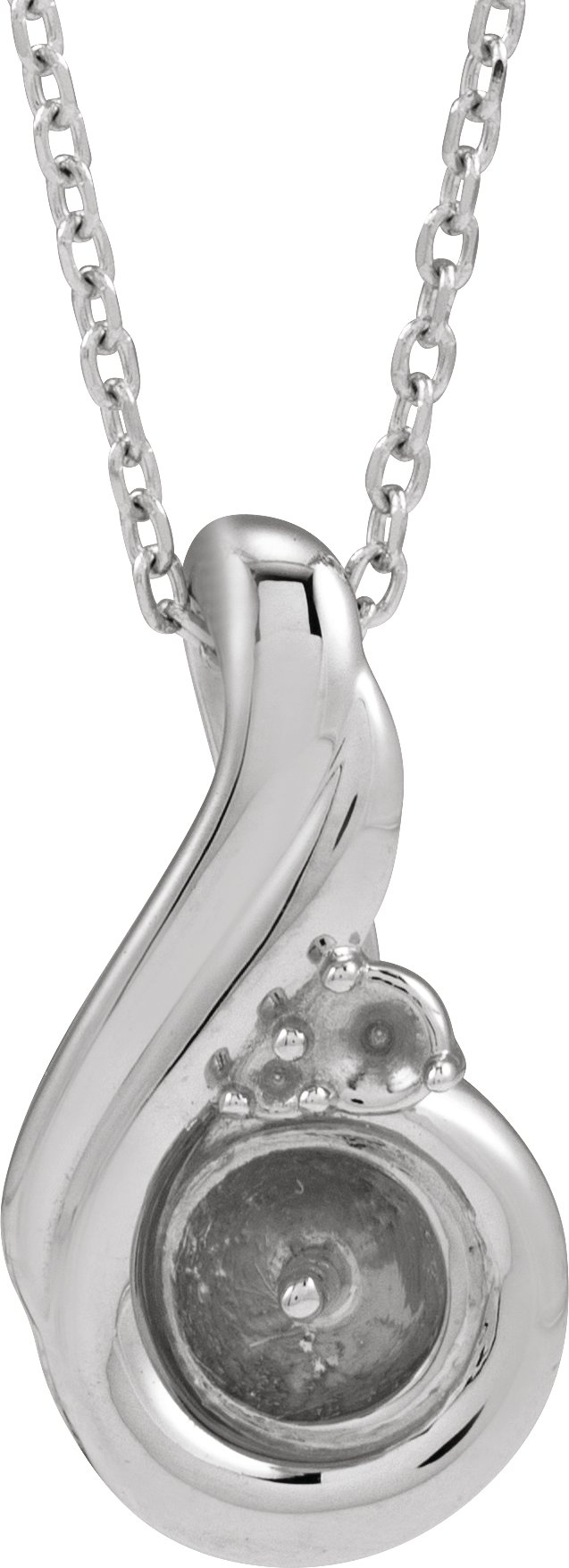 Accented Pearl Necklace or Pendant