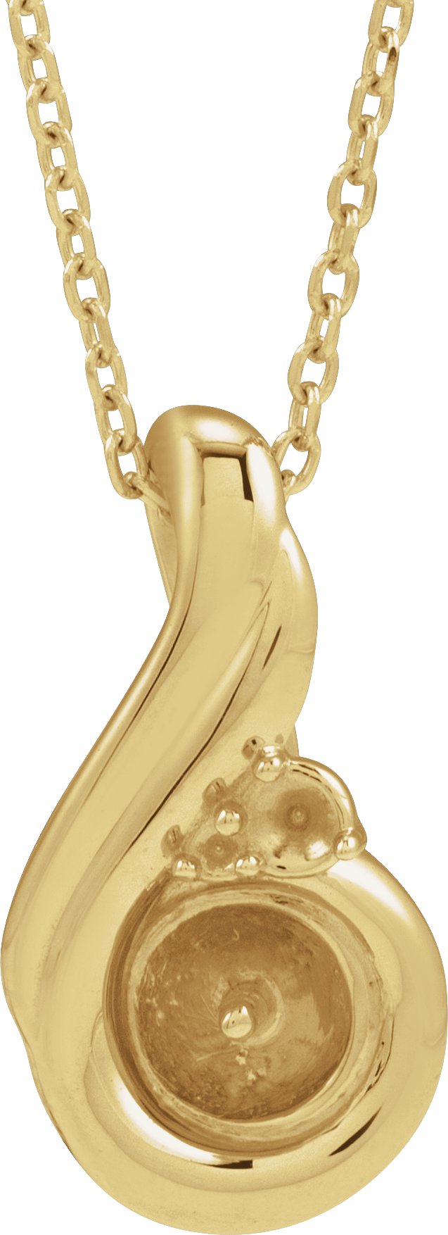 Accented Pearl Necklace or Pendant