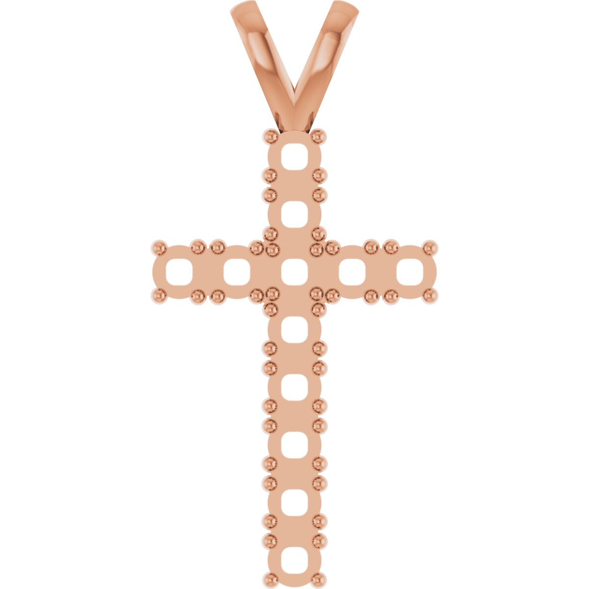 Accented Cross Pendant