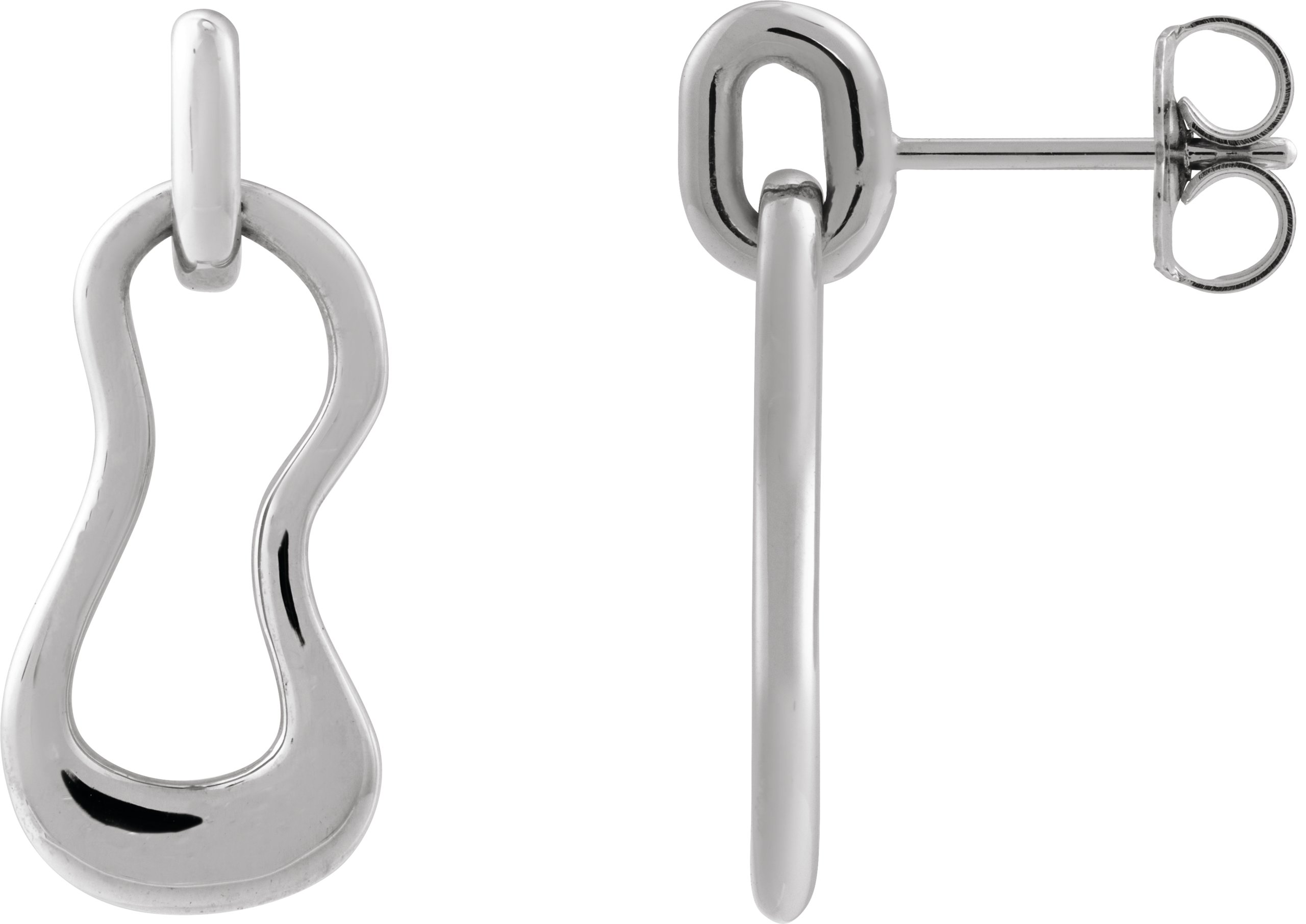 Freeform Dangle Earrings