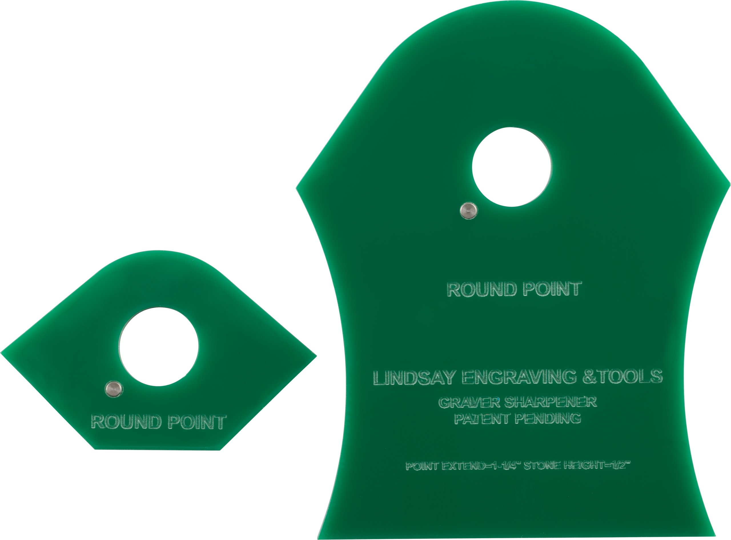 Engraving Templates for use with Lindsay Engraving Sharpening Systems & Fixture