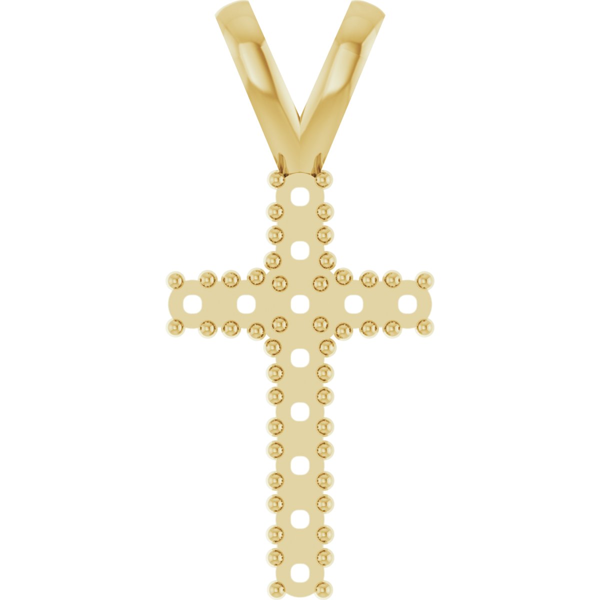 Accented Cross Pendant