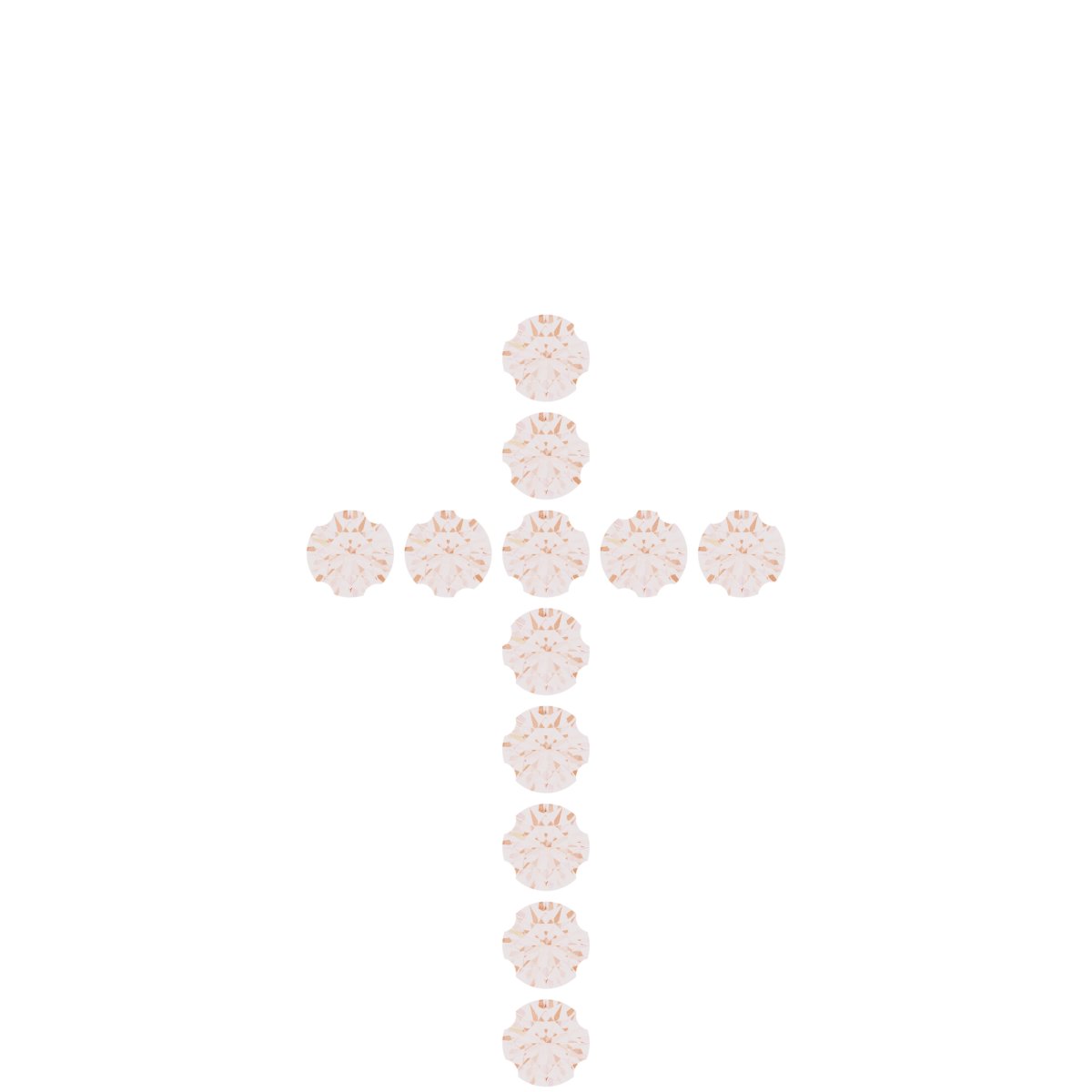 Accented Cross Pendant