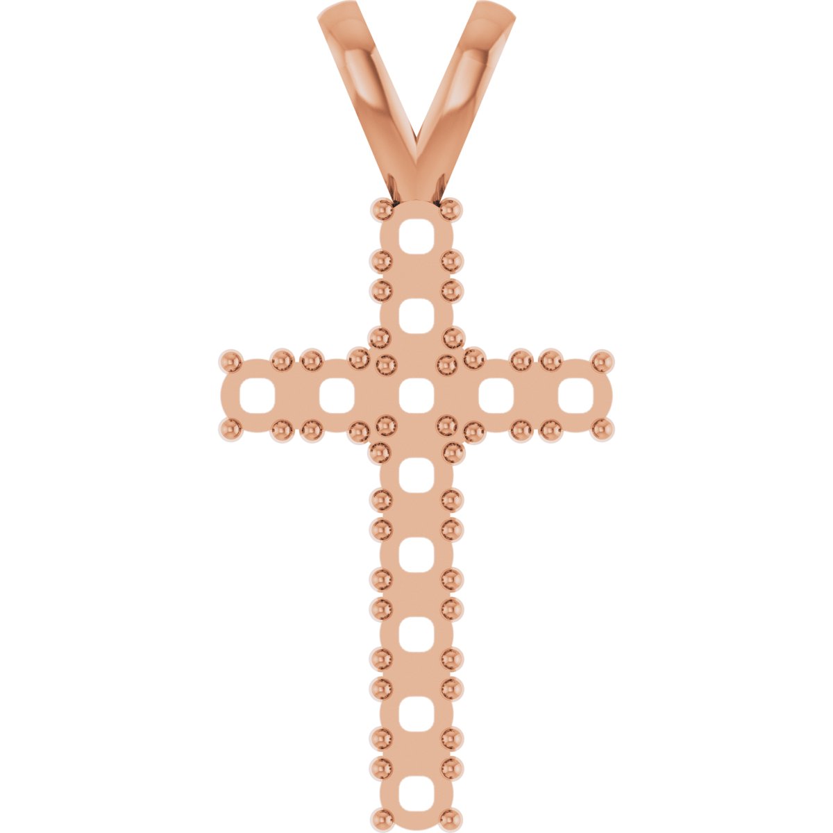 Accented Cross Pendant