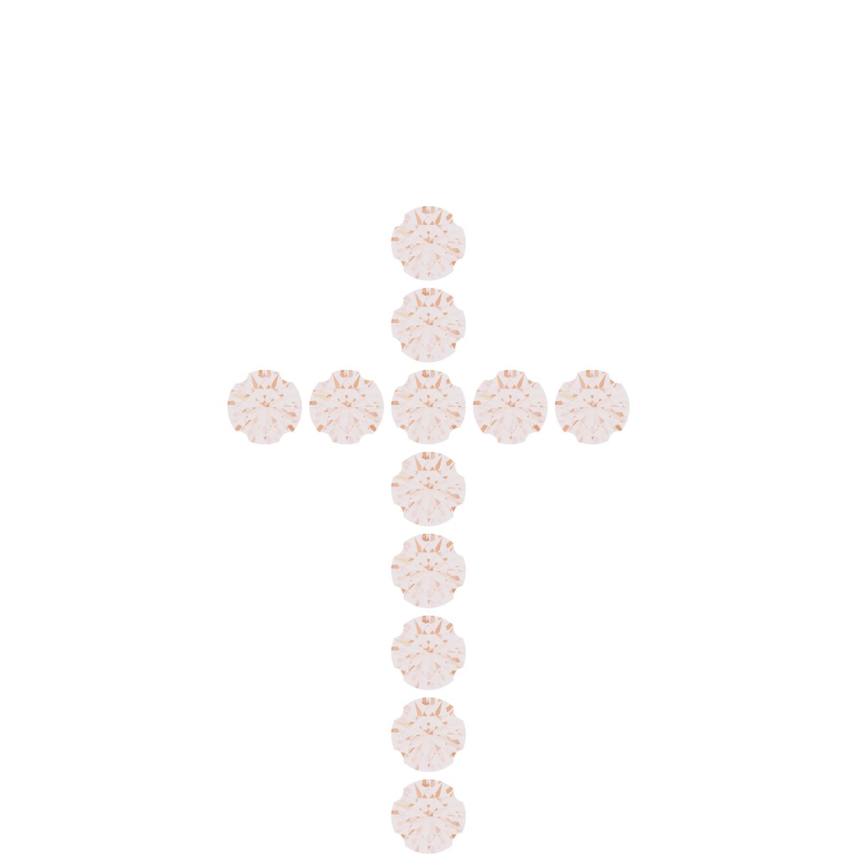 Accented Cross Pendant