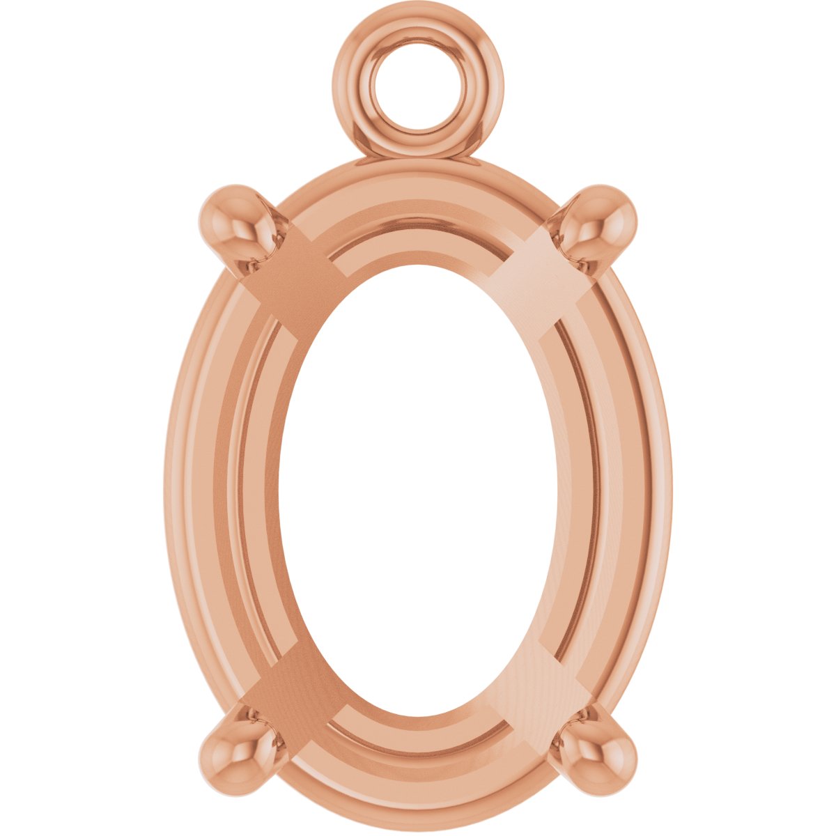 Round 4-Prong Basket Dangle