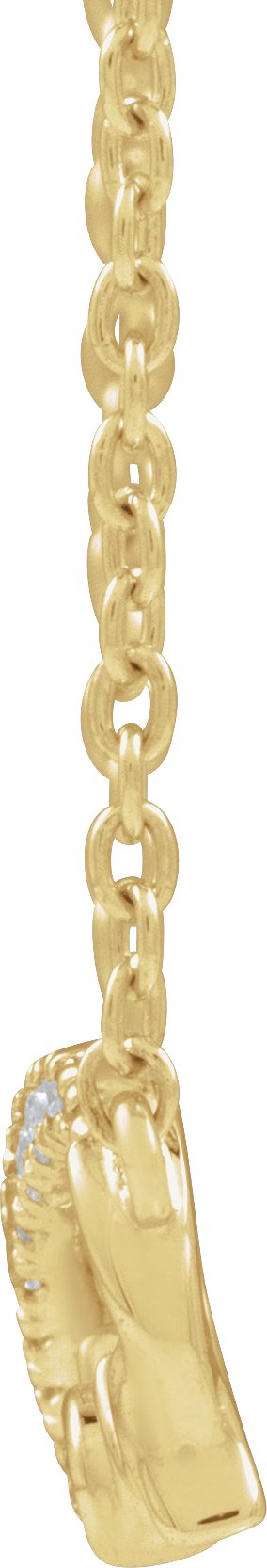 Alternative view of Infinity-Inspired Mom Necklace