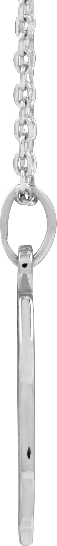 Alternative view of Engravable Police Badge Necklace or Pendant