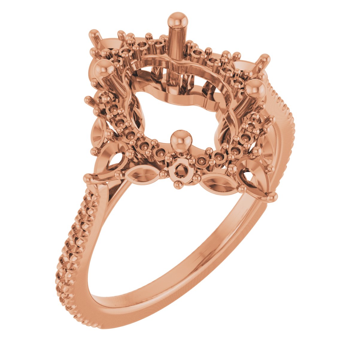 Halo-Style Engagement Ring or Band