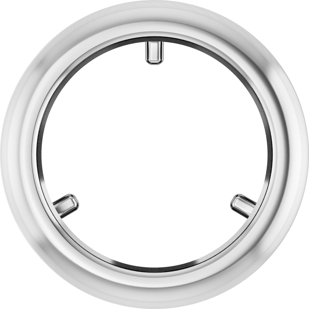 Round Back-Set Bezel Slide Pendant