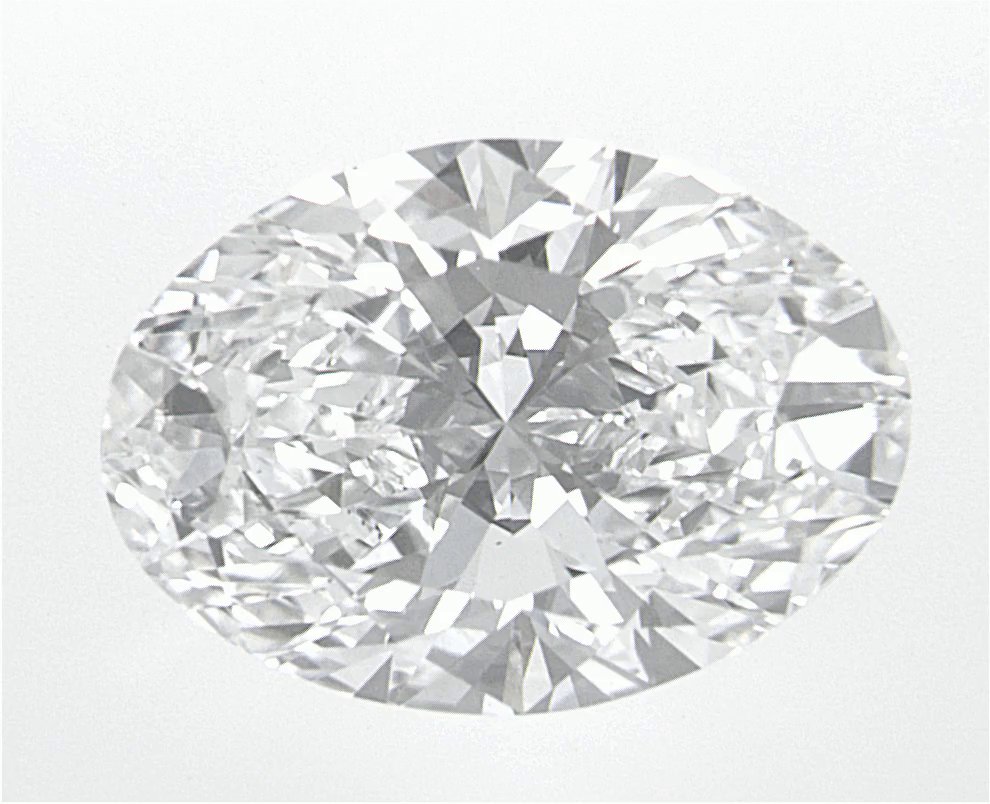 2.08 CT Oval Lab-Grown Diamond Surrey Vancouver Canada Langley Burnaby Richmond