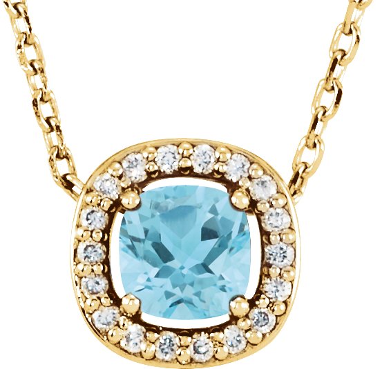 Halo-Style Necklace or Pendant