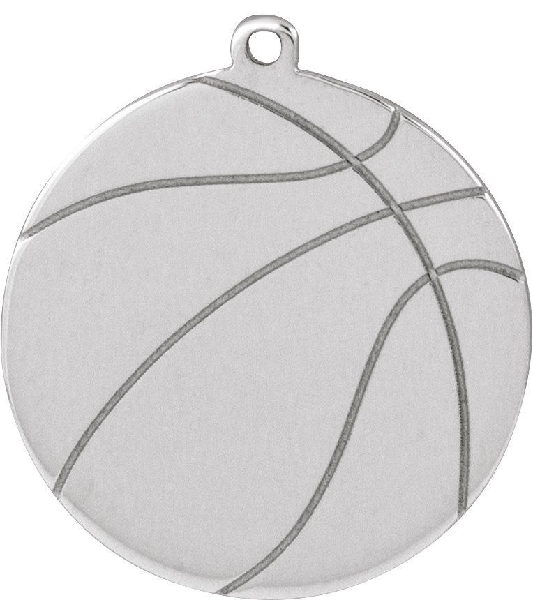 Engravable Sports Ball Dangle