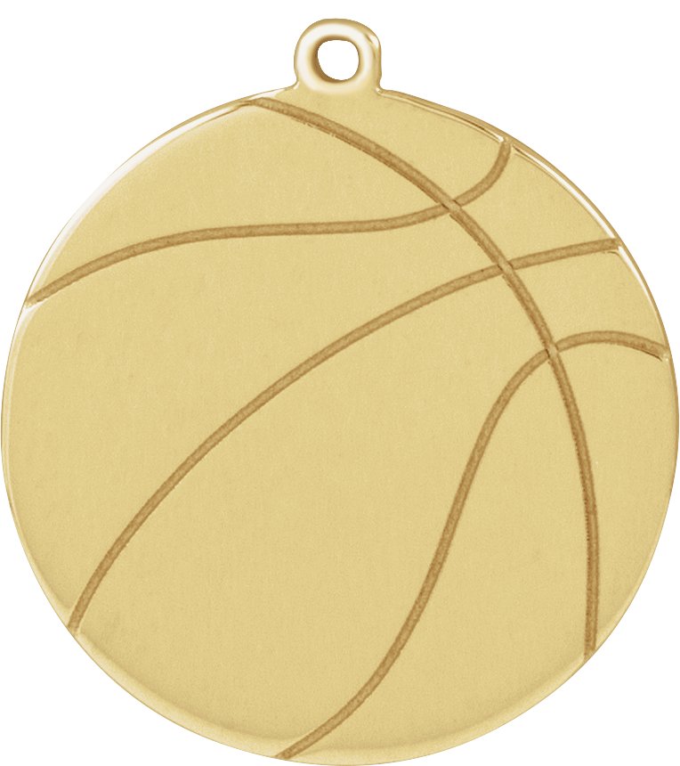 Engravable Sports Ball Dangle