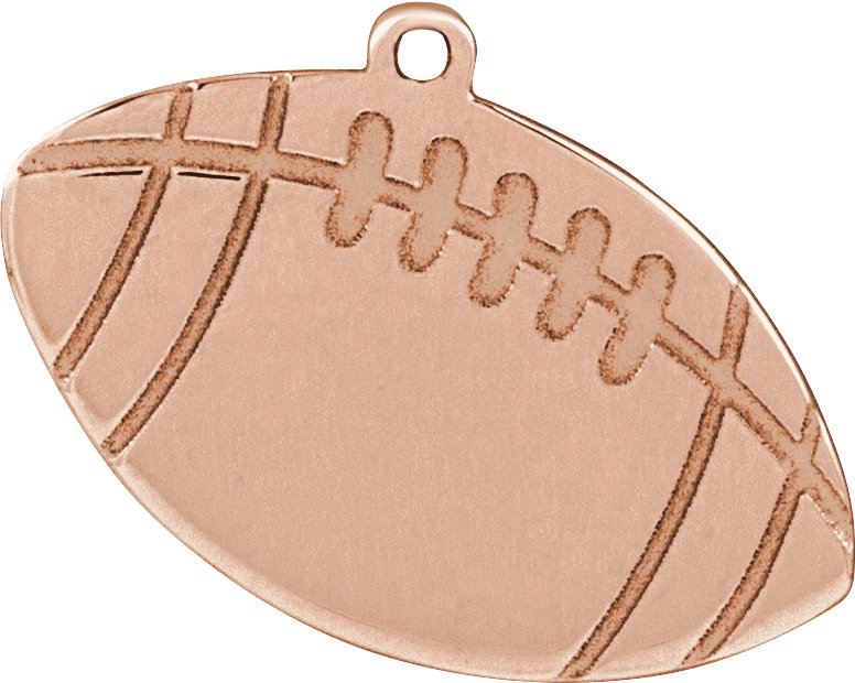 Engravable Sports Ball Dangle