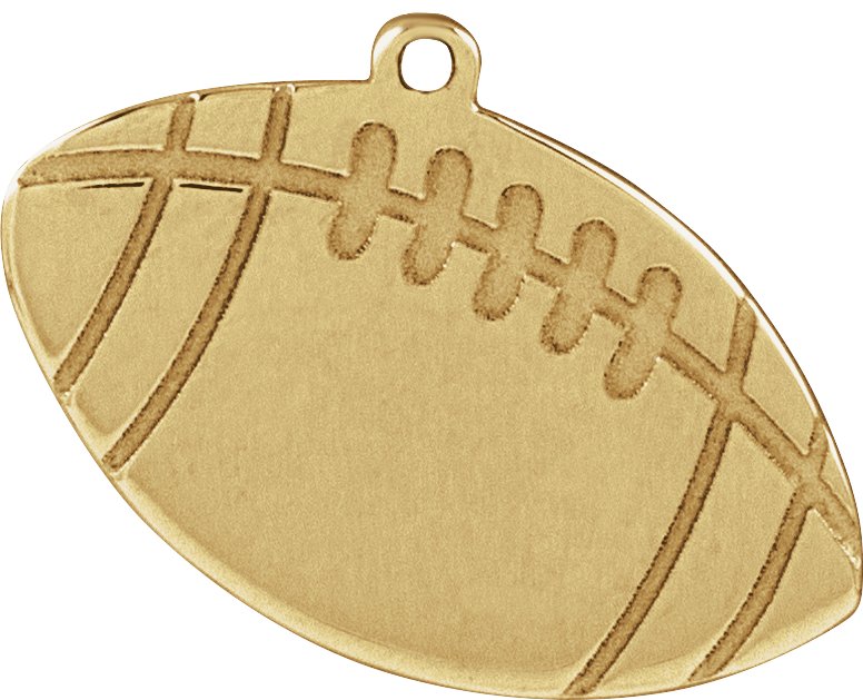 Engravable Sports Ball Dangle