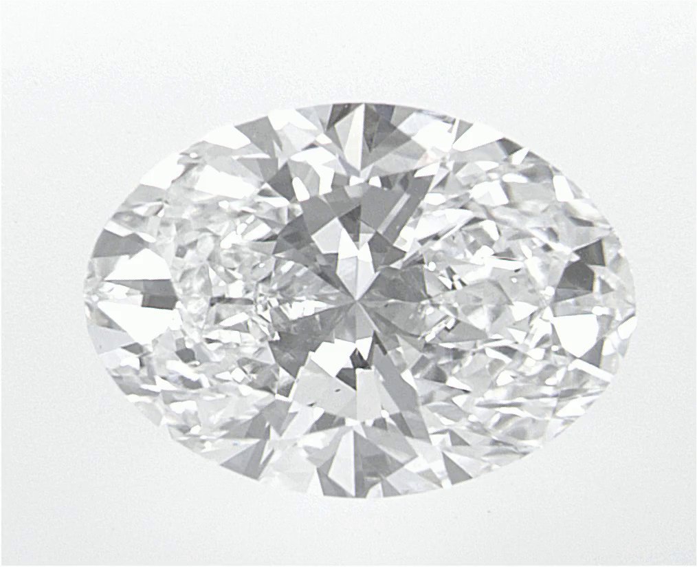 2.02 CT Oval Lab-Grown Diamond Surrey Vancouver Canada Langley Burnaby Richmond