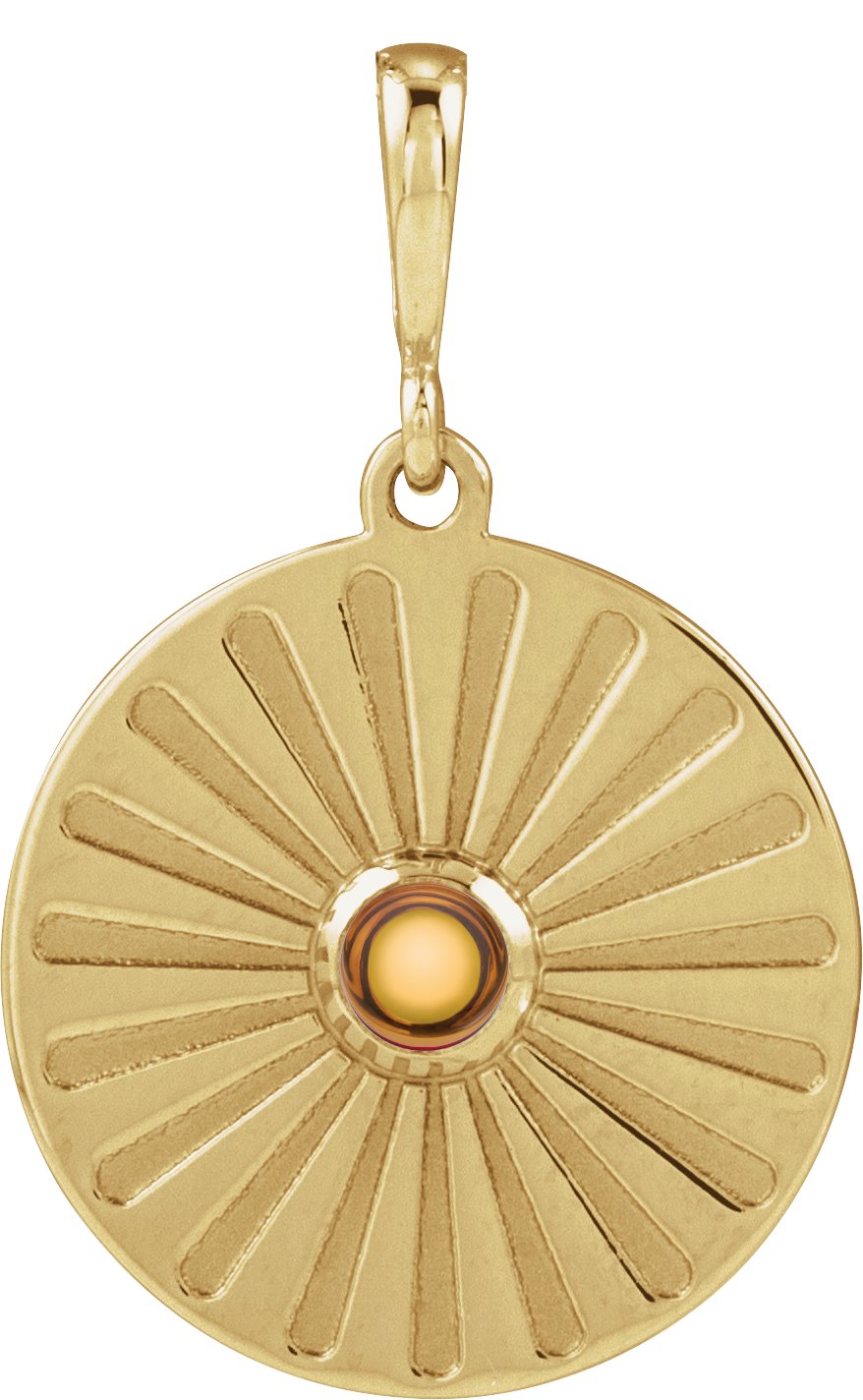 Starburst Cabochon Necklace or Pendant