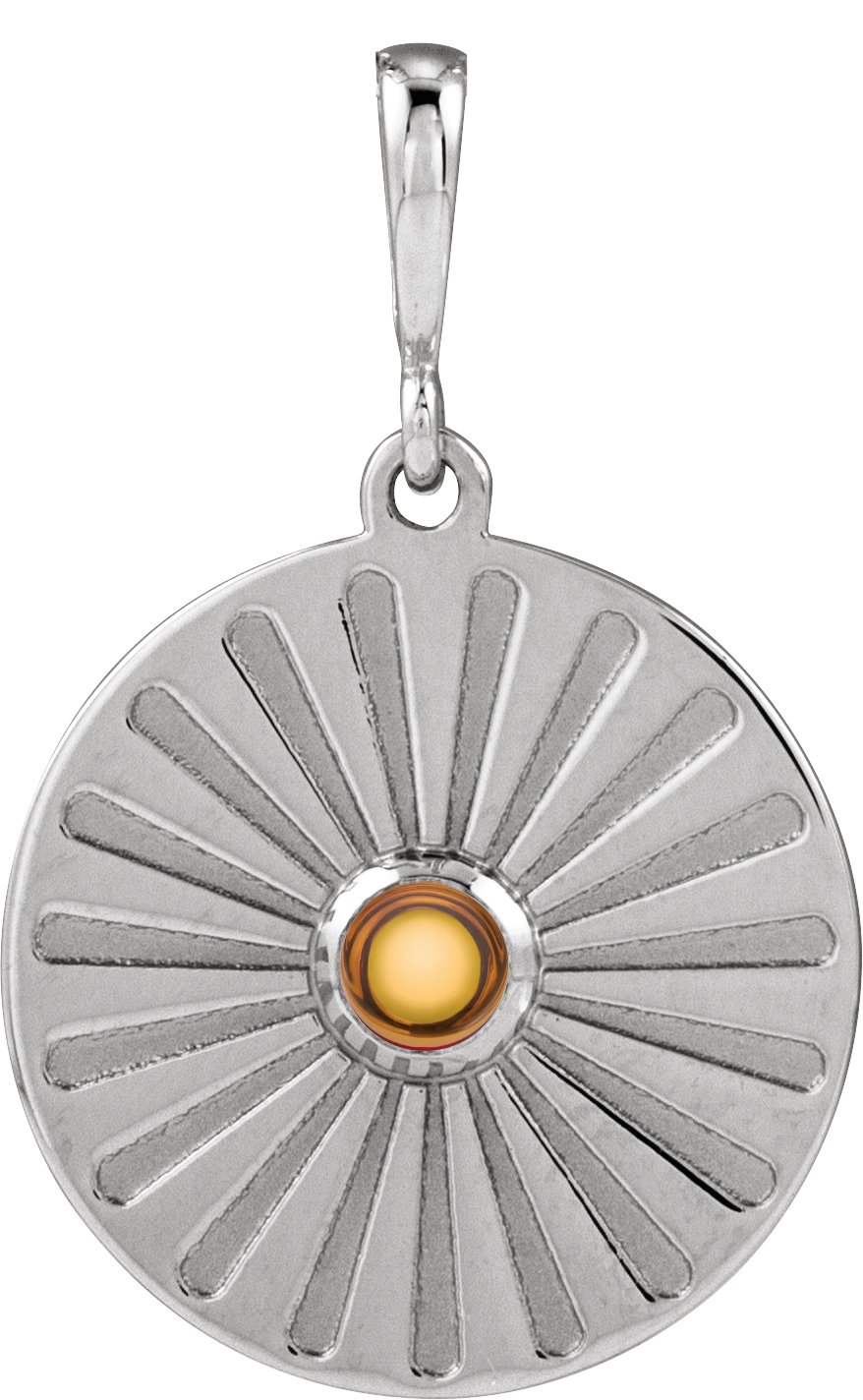 Starburst Cabochon Necklace or Pendant