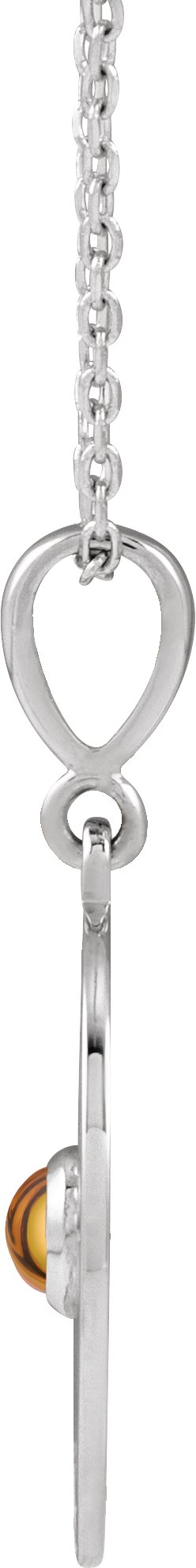 Alternative view of Starburst Cabochon Necklace or Pendant