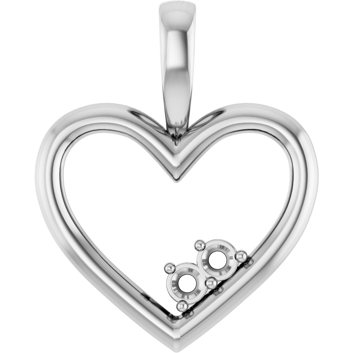 Family Heart Pendant
