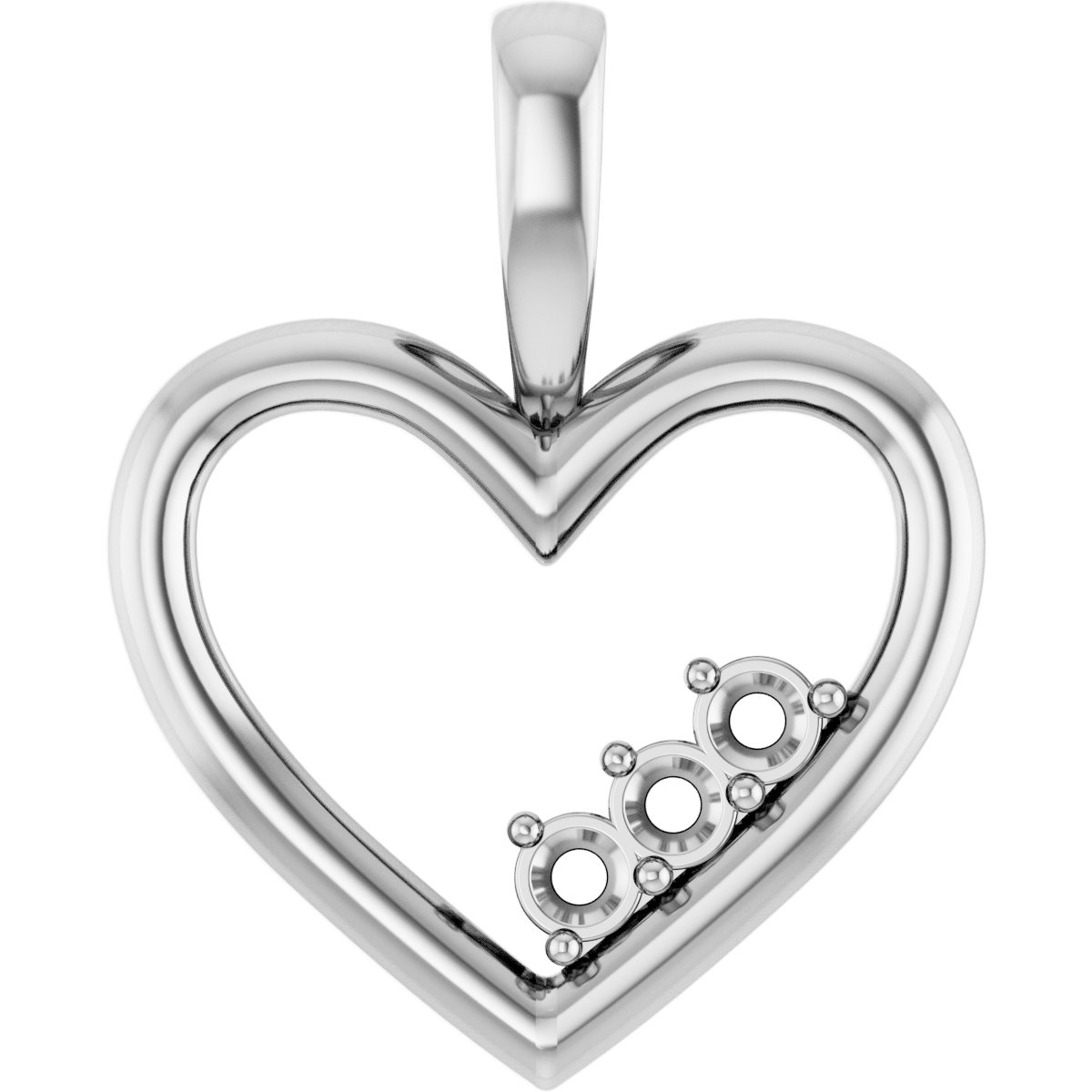 Family Heart Pendant