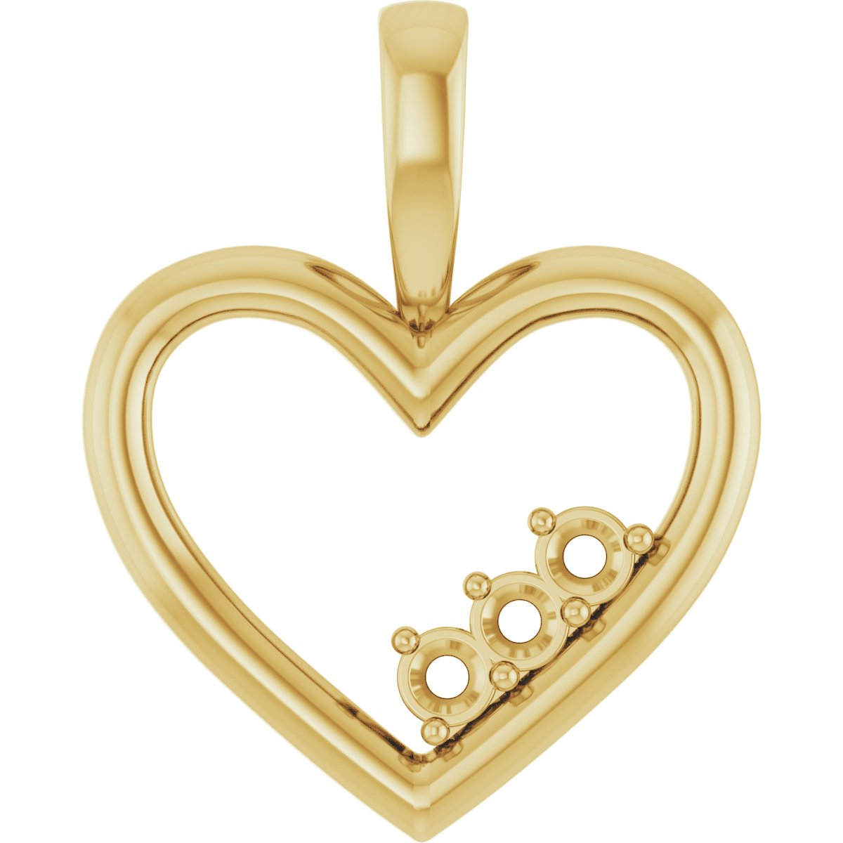 Family Heart Pendant