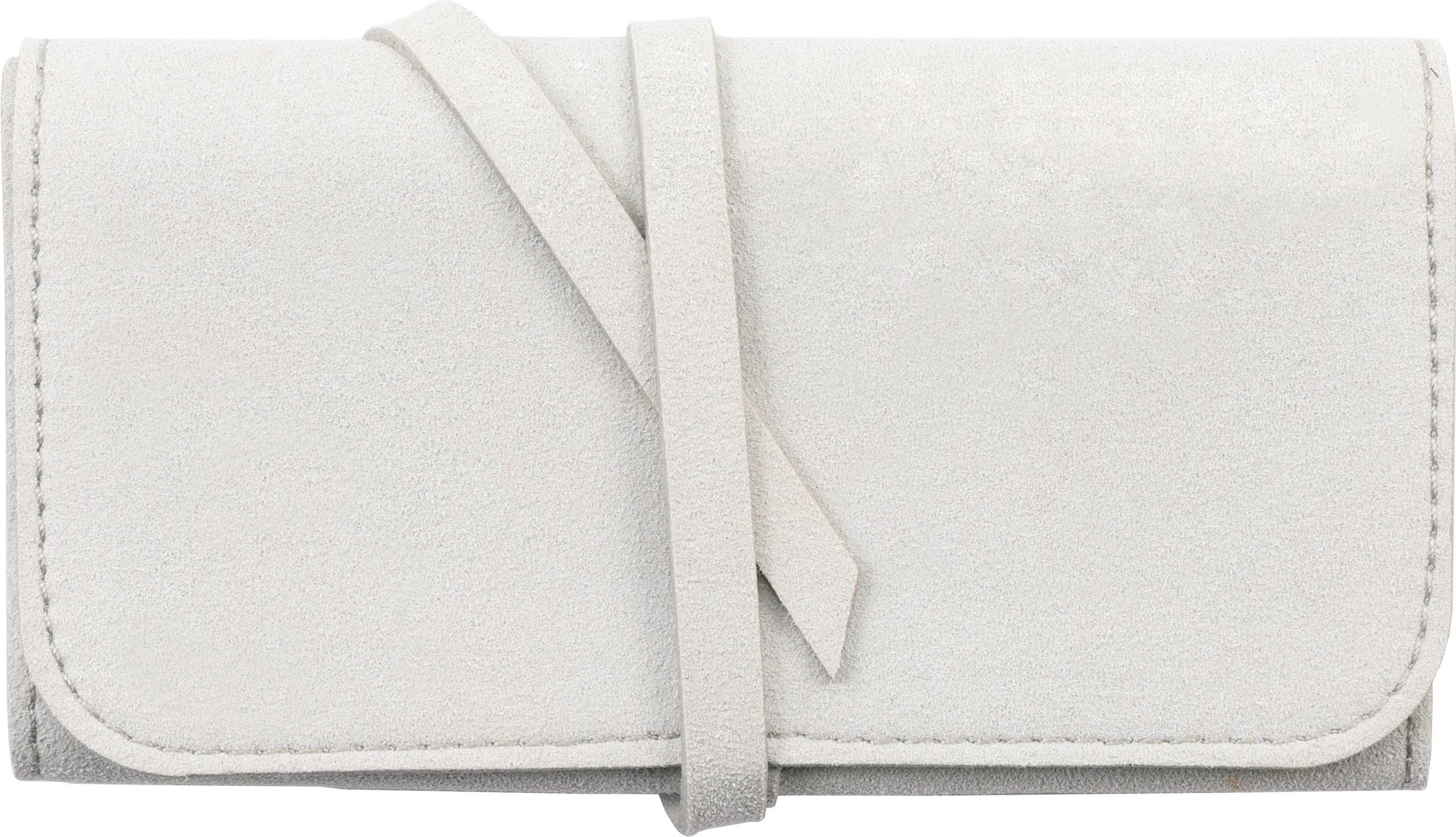 Suede Roll Up Travel Case