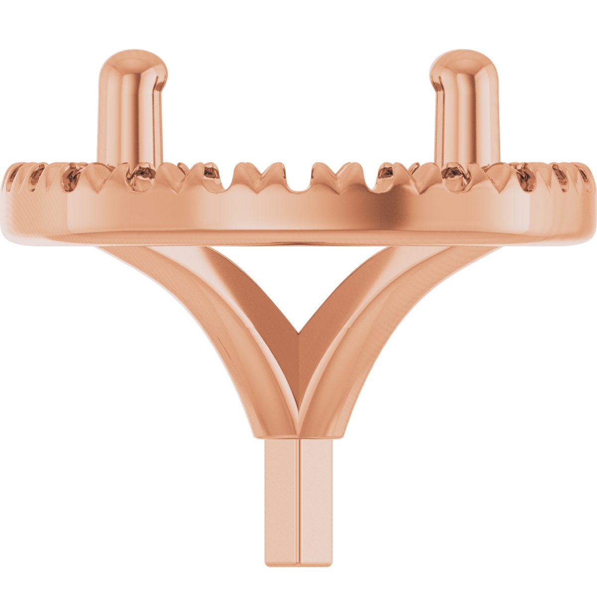 Round 4-Prong Halo-Style Peg Setting