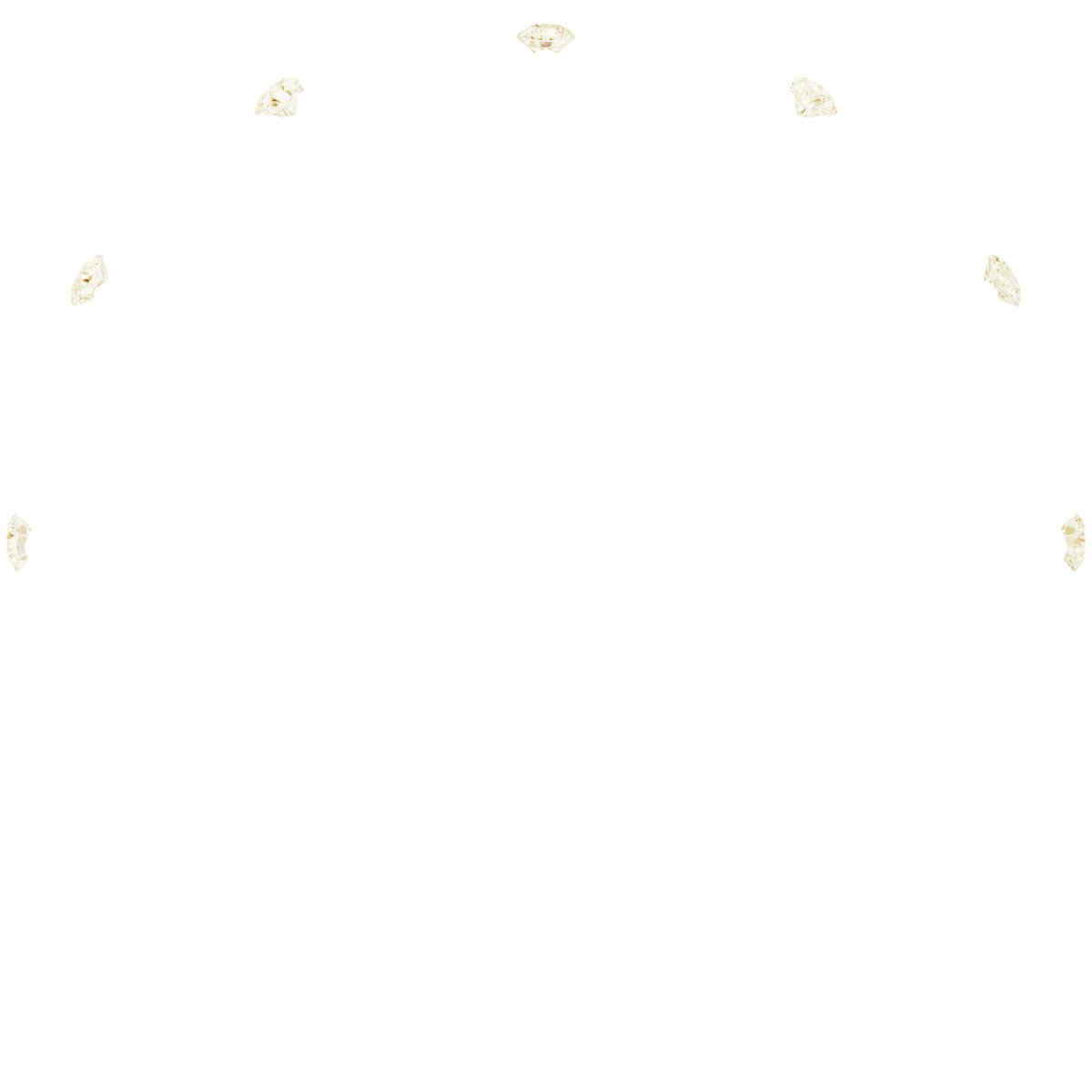 Alternative view of .05 CTW Natural Diamond Contour Band – 14K Yellow Gold